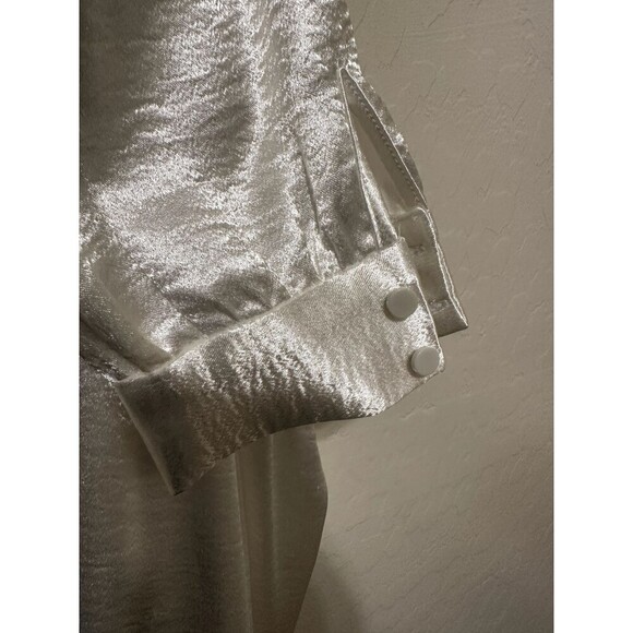 Belle & Sky Womans Metallic Top Size XXL Whimsical Romantic Old Money Event - Picture 8 of 11